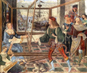 オデュッセウスの帰還 ルネサンス ピントゥリッキオ Oil Paintings
